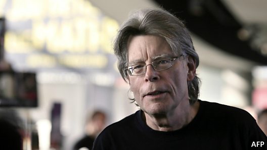 Archive picture of science fiction author Stephen King